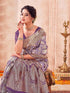 Vasthrlay Chanderi Banarasi Light Saree
