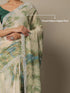 Vasthrlay Georgette Embroidery Unstitched Skyblueoffwhite Ethnic Wear