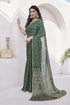Vasthrlay Fashion Chiffon Chevron Printed Ethnic Wear