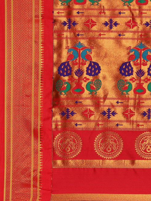Vasthrlay Paithani Bottle Saree