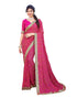 Vasthrlay Georgette Printed Jacquard Material Ethnic Wear