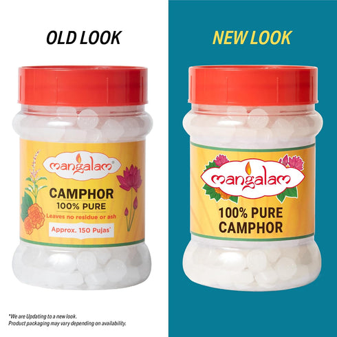 Mangalam Camphor Tablet 100G Jar