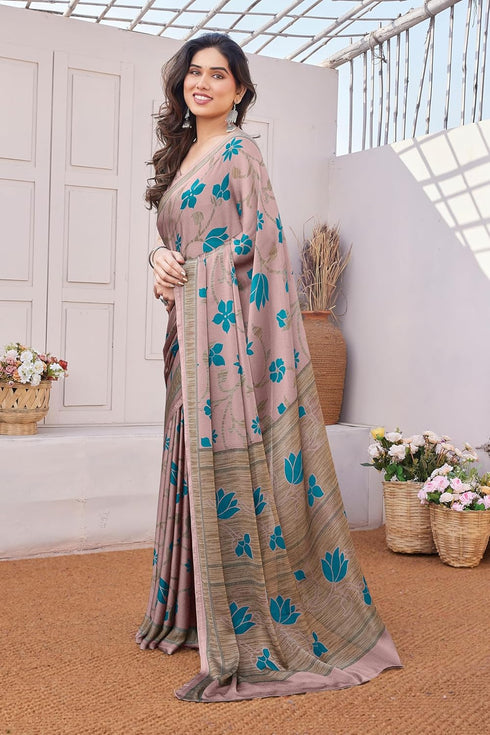 Vasthrlay Fashion Chiffon Printed Ethnic Wear