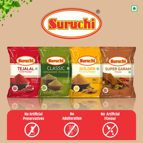 Suruchi Special Spice Combo Pack Tejalal Red Chilli Powder