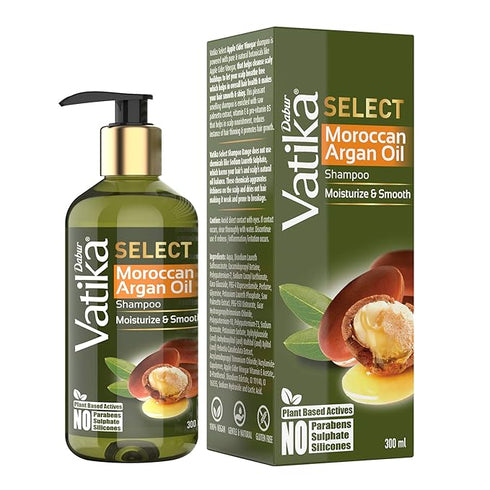 Dabur Vatika Select Moroccan Argan Oil Shampoo