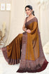 Vasthrlay Fashion Chiffon Georgette Teal Ethnic Wear