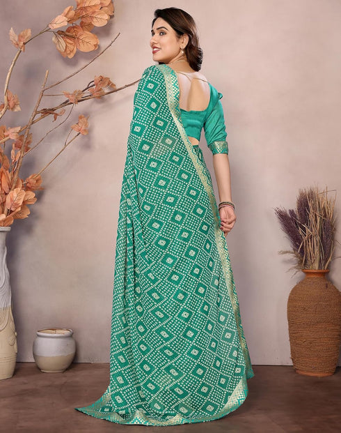 Vasthrlay Georgette Unstitched Material Az Ys Gomti Ethnic Wear