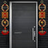 Divyakosh Wood Shubh Labh Ganesh Door Hanging (1 Pair)