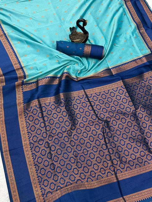 Vasthrlay Narayanpet Paithani Contrast