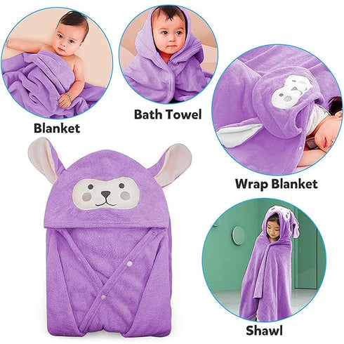 Belanto Baby Bath Towel Hooded Ultra Soft Hooded Towel