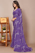 Vasthrlay Fashion Georgette Geometric Dusty Ethnic Wear