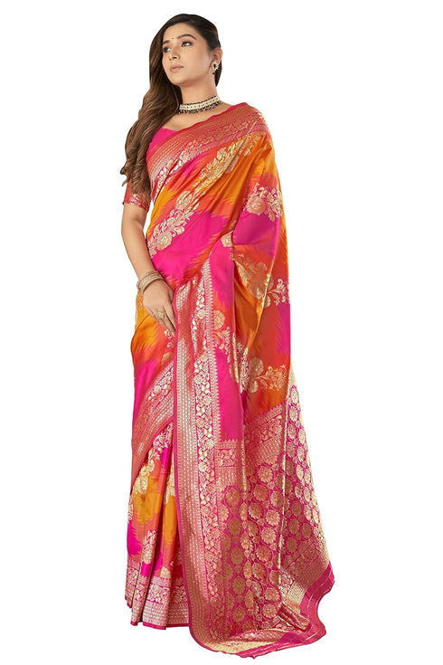Vasthrlay Traditional Banarasi Jacquard Embroidery
