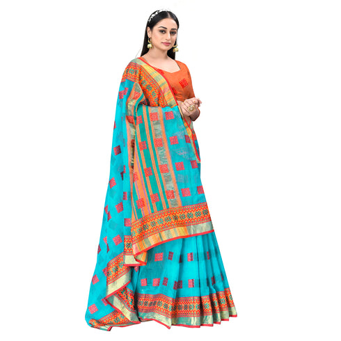 Vasthrlay Unstitched Saree
