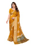 Vasthrlay Black Unstitched Saree
