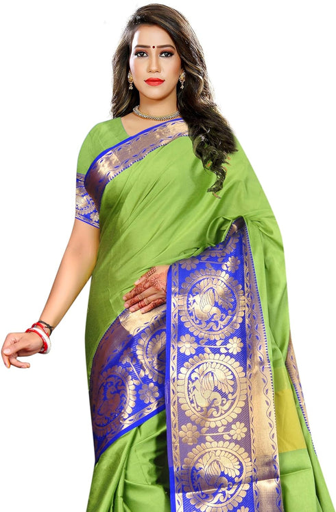 Vasthrlay Jacquard Unstiched Ethnic Wear