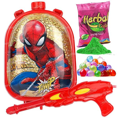 Spider Man Holi Pichkari Water Gun for Kids