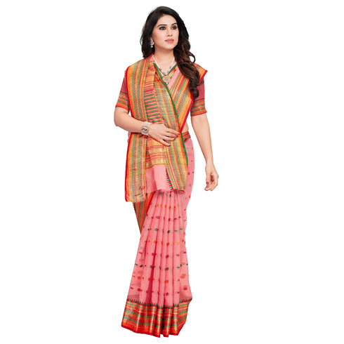 Vasthrlay Jacquard Unstitched Saree
