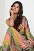 Vasthrlay Fashion Chiffon Georgette Teal Ethnic Wear
