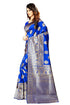 VasthrlayRoyal Blue San Pari Saree