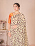 Vasthrlay Green Georgette Unstitched Saree