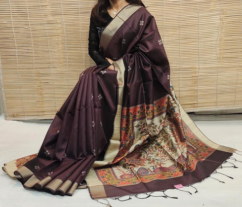 Vasthrlay Ghicha Silk Saree