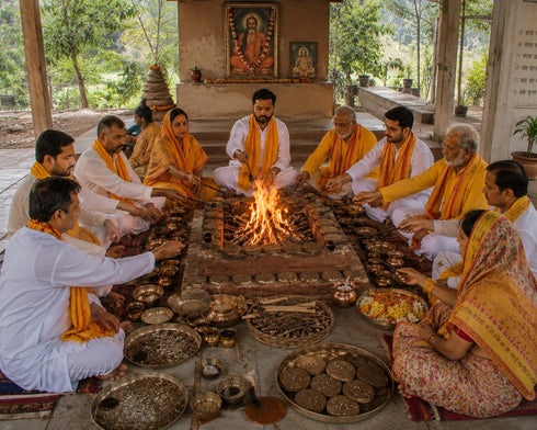 Tattvarupam Cow Dung Havan Kanda 30 Pcs