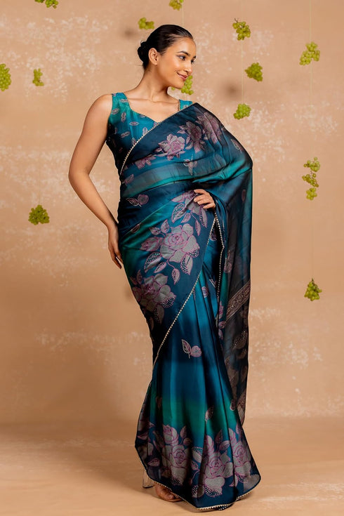 Vasthrlay Fashion Chiffon Printed Ethnic Wear