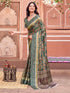 Vasthrlay Womens Printed Unstitched Purple Saree