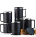 Stainless Steel Tea Cup | Coffee Mug 200 ml (Pack of 6)