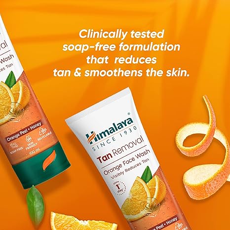 Himalaya Tan Removal Orange Face Wash