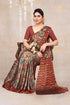 Vasthrlay Fashion Chiffon Georgette Beige Ethnic Wear