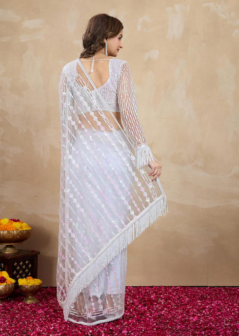 Vasthrlay Embroidery Unstitched Pistagreen Ethnic Wear