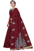 Vasthrlay Banarasi Blouse Maroon Ethnic Wear