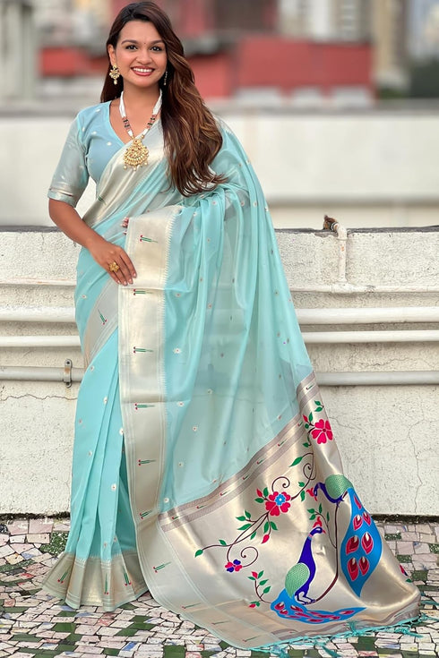 Vasthrlay Organza Kanjivaram Handloom Ethnic Wear
