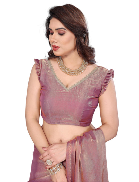 Vasthrlay Border Unstitched Saree
