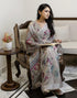 Vasthrlay Womens Cotton Unstitched Teal Saree