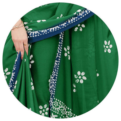 Vasthrlay Fashion Chiffon Printed Parrot Ethnic Wear