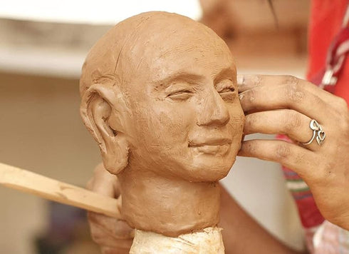 Ready to Use Natural Eco Friendly Filtered Terracotta Clay Molding Clay Sadhu