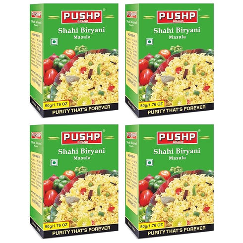 Pushp Brand Biryani Pulav Masala Box