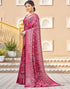 Vasthrlay Printed Traditional Patola Inspired Navyblue