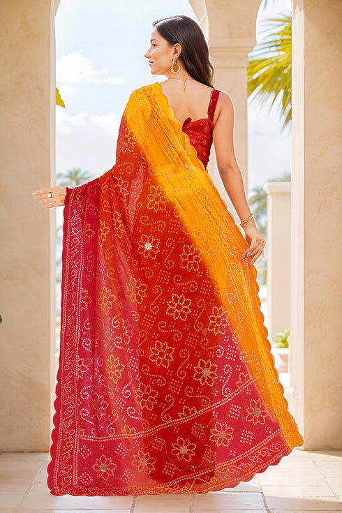 Vasthrlay Sourbh Georgette Plastic Turquoise Ethnic Wear