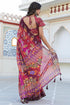 Vasthrlay Fashion Georgette Geometric Printed Ethnic Wear