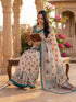Vasthrlay Banglori Printed Dusty Saree