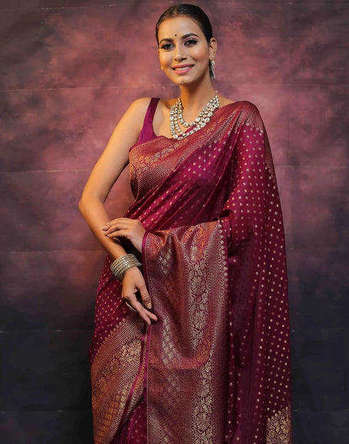Vasthrlay Banarasi Kanjivaram Unstitched Teal Saree