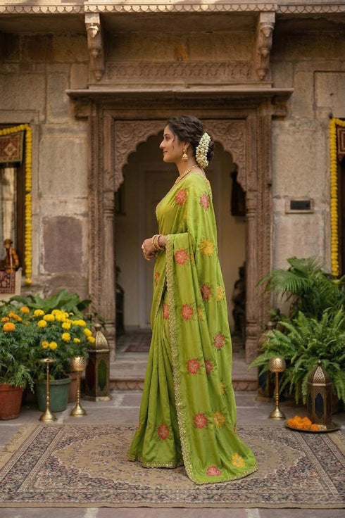 Vasthrlay Floral Saree