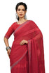 Vasthrlay Fashion Georgette Stripes Navy Ethnic Wear