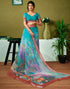 Vasthrlay Womens Cotton Printed Multicolor Saree
