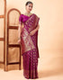 Vasthrlay Banarasi Traditional Unstitched Saree