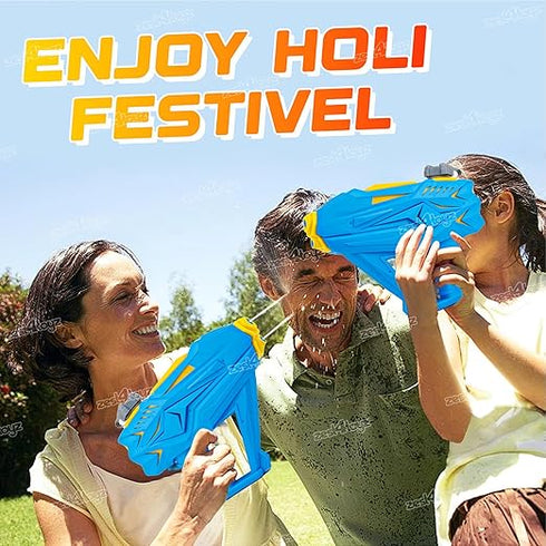 Zest 4 Toyz Holi Pichkari Water Gun for Kids Double Nozzle Water Guns