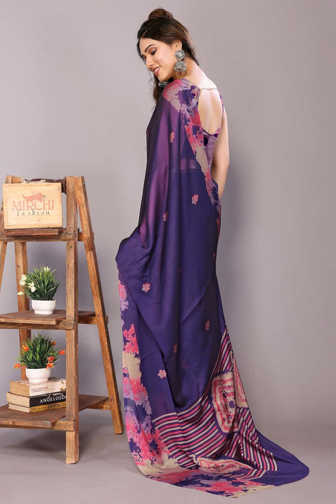 Vasthrlay Fashion Chiffon Georgette Dark Ethnic Wear